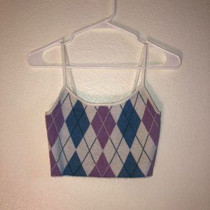 pacsun kendall & kylie sweater tank top